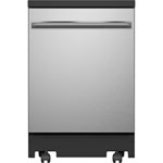 Open Box - GE 24" 54dB Portable Dishwasher (GPT225SSLSS) - Stainless Steel - Perfect Condition