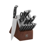 HENCKELS Statement 14 Piece Self Sharpening Block Set, Brown