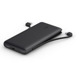 Belkin BoostCharge 10k mAh Banque de puissance avec câble Lightning & USB-C câble - noir