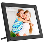 Aluratek 15" Cadre photo numérique avec écran tactile (AWS215F) - noir