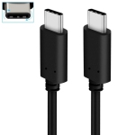 2 Pack USB Type C Charging Cable, USB C Data Charger Cable Cord Compatible with Samsung Galaxy, LG, HTC, Huawei, Google Pixel, Motorola, Sony - Length 1.2 M, 3 FT - Black