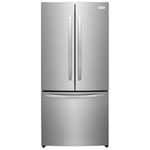 Open Box - Frigidaire Gallery 31.5" 17.6 Cu Ft French Door Refrigerator with Ice Dispenser (FRFG1723AV) -Brushed Steel - Perfect Condition