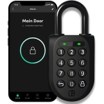 igloohome New Smart Padlock 2 (SP2), The Toughest Smart Padlock – Generate Access from Anywhere with The Mobile app (iOS/Android) – No WiFi Needed, Waterproof (IPX7) & Rechargeable