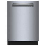 Bosch 800 Series 24" 42dB Smart Top-Control Triple Filtration System Lave-vaisselle avec troisième rack ENERGY STAR (SHP78CM5N) - Acier inoxydable