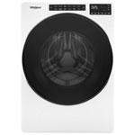Open Box (Scratch & Dent) Whirlpool 5.2 Cu. Ft. (IEC) Front Load Washer with Sanitize, Steam, and Quick Wash ENERGY STAR (WFW5605MW) - White