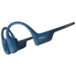 Shokz OpenRun Pro Casques Bluetooth à tête ouverte - Bleu d'acier - Seulement chez Best Buy