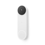 Google Nest Doorbell (Battery) - Wireless Doorbell Camera - Video Doorbell - Snow - GA01318-US