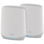 NETGEAR Orbi Tri-Band AX5400 Wi-Fi Mesh à la maison 6 Système (RBK762S-100CNS) - paquet de 2