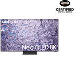 Open Box - Samsung 65" 8K UHD HDR Neo QLED 120Hz Dolby Atmos Tizen Smart TV (QN65QN800CFXZC) - 2023 - Titan Black