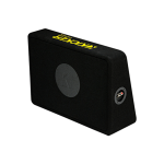 Kicker 44TCWC102 CompC 10-inch (25cm) Sub in Thin Profile Enclosure, 2-Ohm, RoHS Compliant