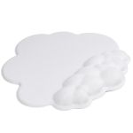 Couleur: Repose-souris blanc nuage