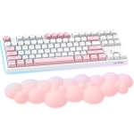 Couleur: Repose-clavier rose pâle