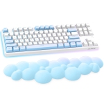 Couleur: Repose-clavier bleu ciel