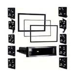 Metra 99-8104 1-2 DIN Kit d'installation de voiture Stereo pour Toyota 1984-2004