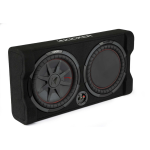 Coup de feu 48TRTP122 TRTP 12-inch (30cm) Subwoofer de feu mince vers le bas et boîtier radiateur passif, 2-Ohm, RoHS Compatibilité