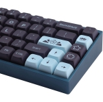 Gaming Keycaps,132 Keys PBT Keycaps Set Comet XDA Profile Dye Sublimation Customized Keycap ANSI Layout Keycaps Compatible with Cherry MX Switches Mechanical Keyboards