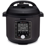 Instant Pot Pro 10-in-1 Pressure Cooker, Slow Cooker, Rice/Grain Cooker, Steamer, Saut, Sterilizer, and Warmer, Includes App With Over 800 Recipes, Black, 6 Quart