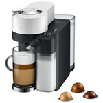 Nespresso Vertuo Lattissima Espresso Machine de De'Longhi avec le lait Frother - Blanc/Noir