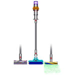 Dyson V15s Detect Submarine Cordless Wet/Dry Stick Vacuum & Mop for Hard Floors with Wet Roller Head, 60min Runtime - Yellow/Nickel