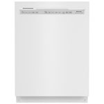 Open Box - KitchenAid 24" 47dB Built-In Dishwasher with Stainless Steel Tub (KDFE104KWH) - White - Perfect Condition
