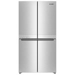 Open Box - KitchenAid 36" 19.4 Cu Ft Counter-Depth French Door Refrigerator (KRQC506MPS) -Metallic Steel -Scratch & Dent