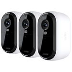 Arlo Essentiel XL Intérieur/extérieur sans fil HD Caméra de sécurité (2nd Génération) - paquet de 3 - blanc - Seulement chez Best Buy