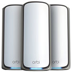 NETGEAR Orbi BE27000 Quadruple bande entière de la maison Mesh WiFi 7 Système (RBE973S-100CNS)