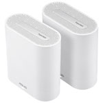 ASUS ExpertWiFi Wi-Fi Mesh à la maison 6 Système - paquet de 2 - blanc