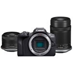 Canon EOS R100 Caméra sans miroir avec 18-45mm IS STM & 55-210mm Kit d'objectifs Zoom