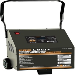 Clore Automotive PRO LOGIX PL3760 12/24 Volt, 60A Intelligent Wheel Charger with Power Supply and Engine Start