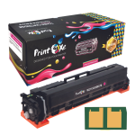 With New Chip W2113X / 206X Magenta Compatible with HP - High Yield Laser Toner Cartridge of 206A W2113A for HP M255dw M255nw M255dn and MFP M282nw M283cdw M283fdn M283fdw