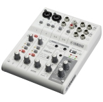 Yamaha AG06MK2 Mixer w/ USB Audio Interface - White