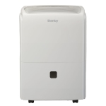 Danby 30 Pint Dehumidifier in White