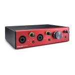 Focusrite Clarett+ 2Pre Interface Audio USB 10-In / 4-Out