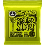 Ernie Ball Chaînes de guitare électrique régulière Slinky Nickel Wound - 10-46 paquet de 3