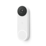 Google Nest Doorbell (Wired, 2nd Gen) - Wired Video Doorbell Camera - Doorbell Security Camera - Snow - BRAND NEW