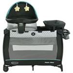 Graco Pack 'n Play Travel Dome LX Jouer à la cour avec une bassine portable - Allister