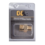 Pressure washer fitting M22 MALE, 3/8" MNPT PKGD