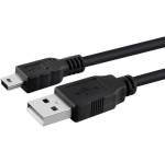 6-Feet Replacement PS3 Controller Charging Cable, Mini USB Data Sync Charger Cord for Dashcam, Sony Playstation