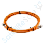 RG6 Underground Coaxial Cable 77% 1000 Feet Orange