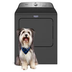 Open Box - Maytag 7.0 Cu. Ft. Electric Dryer (YMED6500MBK) - Black Shadow - Perfect Condition