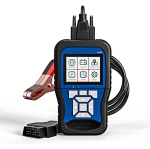 TopDiag M100 Outil de diagnostic de moto avec des codes de lecture/effacement, testeur de batterie de moto, test de charge