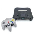 Authentic Refurbished Excellent Nintendo 64 Game Console with 1 Controller