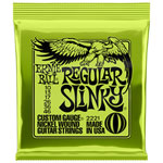 Ernie Ball Slinky régulier 0.010 - 0.046 Chaîne de guitare électrique Nickel Wound (P02221)