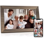 10.1 WiFi Digital Photo Frame | IPS Touch Screen, Smart Cloud Frame with 16GB Storage