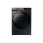 Samsung 5.8 Cu. Ft. (IEC) Front Load Washer with Steam and Wi-Fi - Energy Star (WF50BG8300AVUS) - Black Stainless Steel