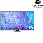 Open Box - Samsung 98" 4K UHD HDR QLED 120Hz Dolby Atmos Tizen Smart TV (QN98Q80CAFXZC) - 2023 - Titan Black - Great for Gaming & Streaming