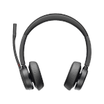 HP Poly Voyager 4320-M Casque Bluetooth annulant le bruit sur l'oreille - Noir (77Z30AA)