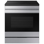 Samsung BESPOKE 30" 6.3 Cu. Ft. True Convection Induction dans la gamme électrique (NSI6DG9500SRAC) - Acier inoxydable