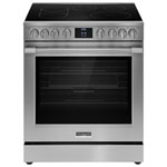 Frigidaire Pro 30" 6.2 Cu. Ft. True Convection 5-Element Electric Air Fry Range (PCFE308CAF) - Stainless